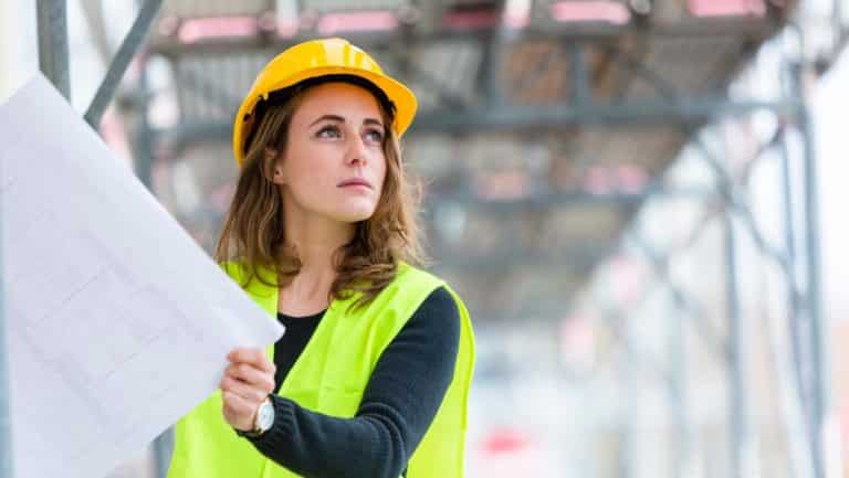 Mulheres na construção civil