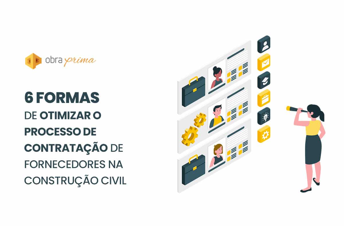 Fornecedores na construção civil: contratação de fornecedores