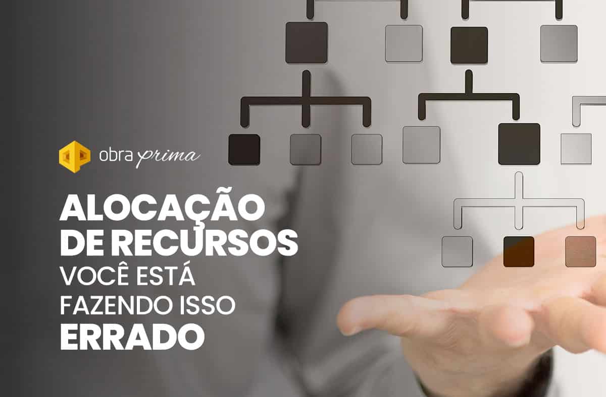 Alocação de recursos na construção civil