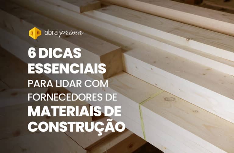 Fornecedores de materiais de construção