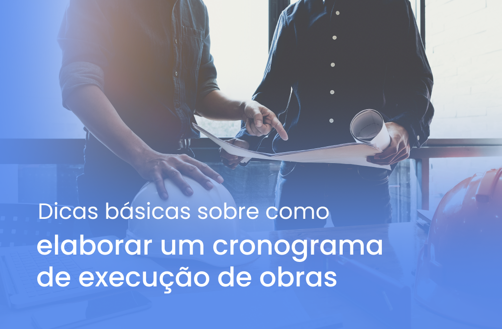 cronograma de execução de obras